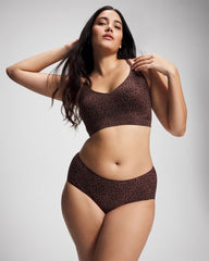 HOT SPOT MOCHA MINI - Racerback Bralette with Lace Back | Soma