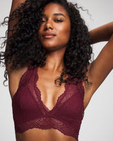 VELVET PLUM - Crochet Lace Bralette | Soma