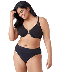 BLACK - T-Back Front Close Underwire Bra | Soma