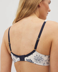 MEANDERING GARDEN M CHAM - Perfect Coverage Bra | Soma