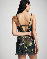 FERN FANTASY DARK HARBOUR - Silk Burnout Chemise | Soma