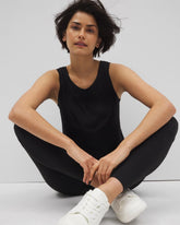 BLACK - Rib Knit Tank | Soma
