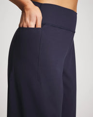 DEEP INDIGO - High-Waist Wide-Leg Pants | Soma