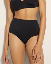 BLACK - High-Waist Cheeky Panty | Soma