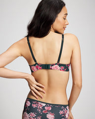 COTTAGE FLORAL MINI GREEN - Push-Up Plunge Bra | Soma