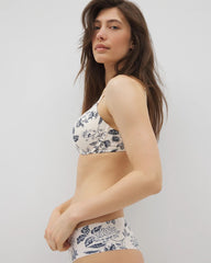 MEANDERING GARDEN M CHAM - Push-Up Plunge Bra | Soma