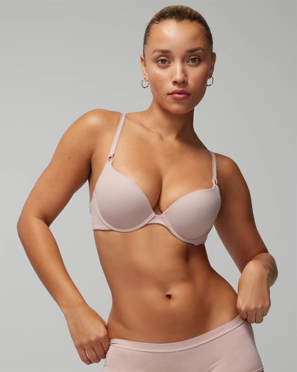 ADOBE ROSE - Push-Up Plunge Bra | Soma