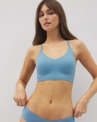 BLUE HEAVEN - Racerback Bralette with Lace Back | Soma