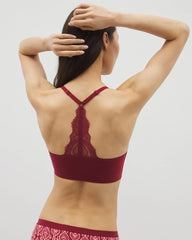 FIRST KISS - Racerback Bralette with Lace Back | Soma