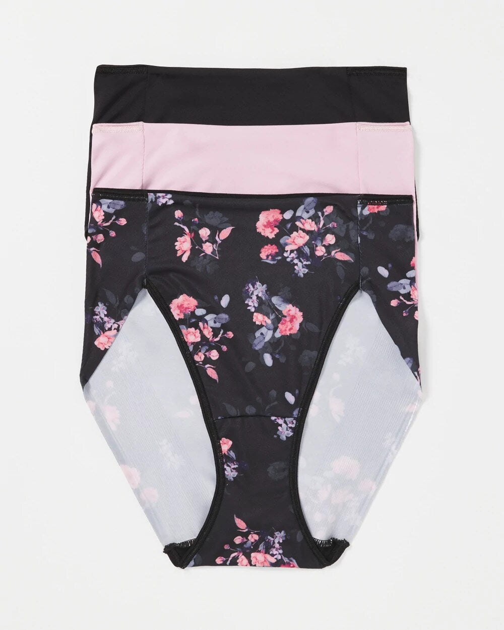 AMETHYST BLUSH MULTIPACK - Tummy High-Leg Brief Panty 3 Pack | Soma