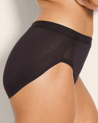 BLACK - Cotton High-Leg Panty | Soma
