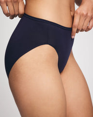 NIGHTFALL NAVY - Cotton High Leg Panty | Soma