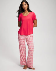 TRUE LOVE HEARTS DESIRE - Short Sleeve + Pant Pajama Set | Soma