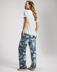 REFLECTION BLOOMS TAP - Short Sleeve + Pant Pajama Set | Soma