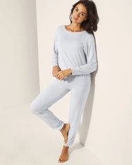 BLUE MIST - Long-Sleeve Pajama Top | Soma