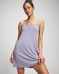 LAVENDER CLOUD - Pointelle Chemise | Soma