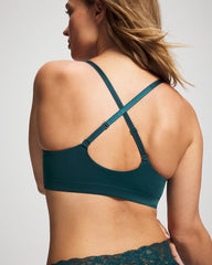 DEEP TEAL - Luxe Plunge Bralette | Soma
