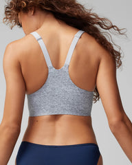 BLURRED GRAPHITE - Racerback Bralette | Soma