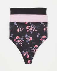 AMETHYST BLUSH MULTIPACK - High-Waist Thong Panty 3 Pack | Soma