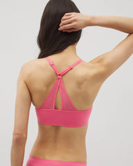 CAMELLIA ROSE - Racerback Mesh Bralette | Soma