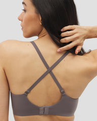 GRAY ABYSS - Lace Adjustable Bralette | Soma