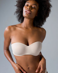 PALE SAND - Wireless Strapless Bra | Soma