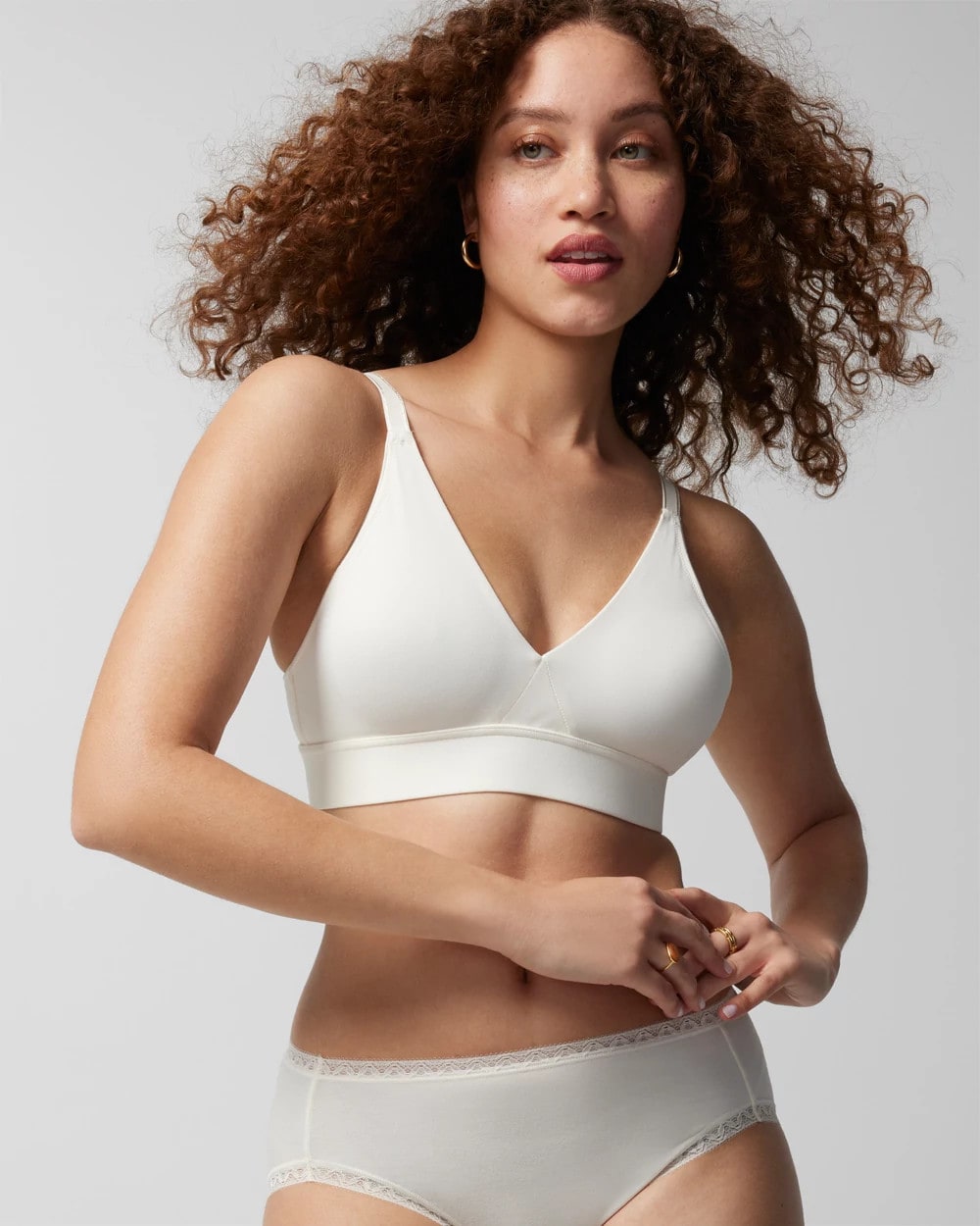 IVORY - Wireless Unlined Bra | Soma