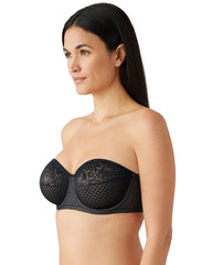 BLACK - Visual Effects Strapless Bra | Soma