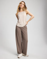 DARK TAUPE - High-Waist Wide-Leg Pants | Soma
