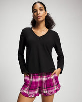 FASHIONABLY PLAID MAGENTA - Pajama Set | Soma