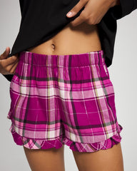 FASHIONABLY PLAID MAGENTA - Pajama Set | Soma