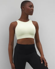 ALOE WASH - High-Neck Yoga Bra | Soma