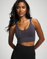 GRAY INK - Seamless Bra With Strappy Back | Soma