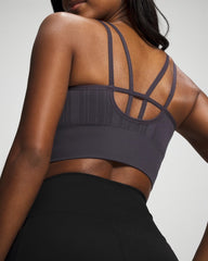GRAY INK - Seamless Bra With Strappy Back | Soma
