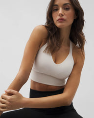 COCONUT - Longline Bra with Strappy Back | Soma