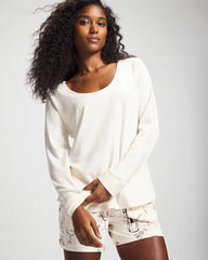 CHAMPAGNE DREAMS - Long Sleeve Pajama Top | Soma