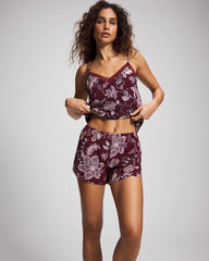 PAISLEY SPLENDOR PLUM - Relaxed Pajama Short | Soma