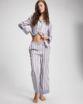 RELAX STRIPE BLUE OPAL - Pajama Pants | Soma