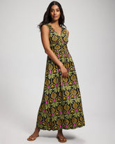 PALMY PATTERNS NAVY - Goddess Maxi Bra Dress | Soma