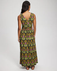 PALMY PATTERNS NAVY - Goddess Maxi Bra Dress | Soma