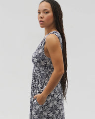 TROPIC TILES NAVY COCO - Goddess Maxi Bra Dress | Soma