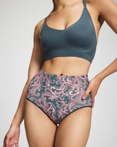 IMPERIAL PAISLEY M PET - High-Waist Brief Panty | Soma