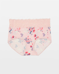 FLORAL DREAMS MINI PINK - Brief Panty with Enchanting Lace | Soma