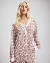 PATTERNED PIECES CHAMP - Long Sleeve Henley | Soma