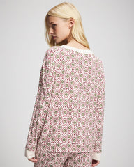 PATTERNED PIECES CHAMP - Long Sleeve Henley | Soma