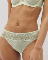 ALOE WASH - Edge Hipster Panty with Lace | Soma