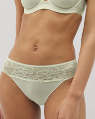 ALOE WASH - Edge Hipster Panty with Lace | Soma