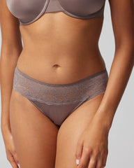 MOCHACCINO - Hipster Panty with Lace | Soma
