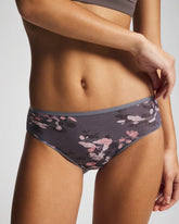 FLORAL DREAMS MINI GRAY - Edge Hipster Panty | Soma