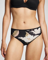 MYSTIC BLOOMS MINI BLACK - Edge Hipster Panty | Soma